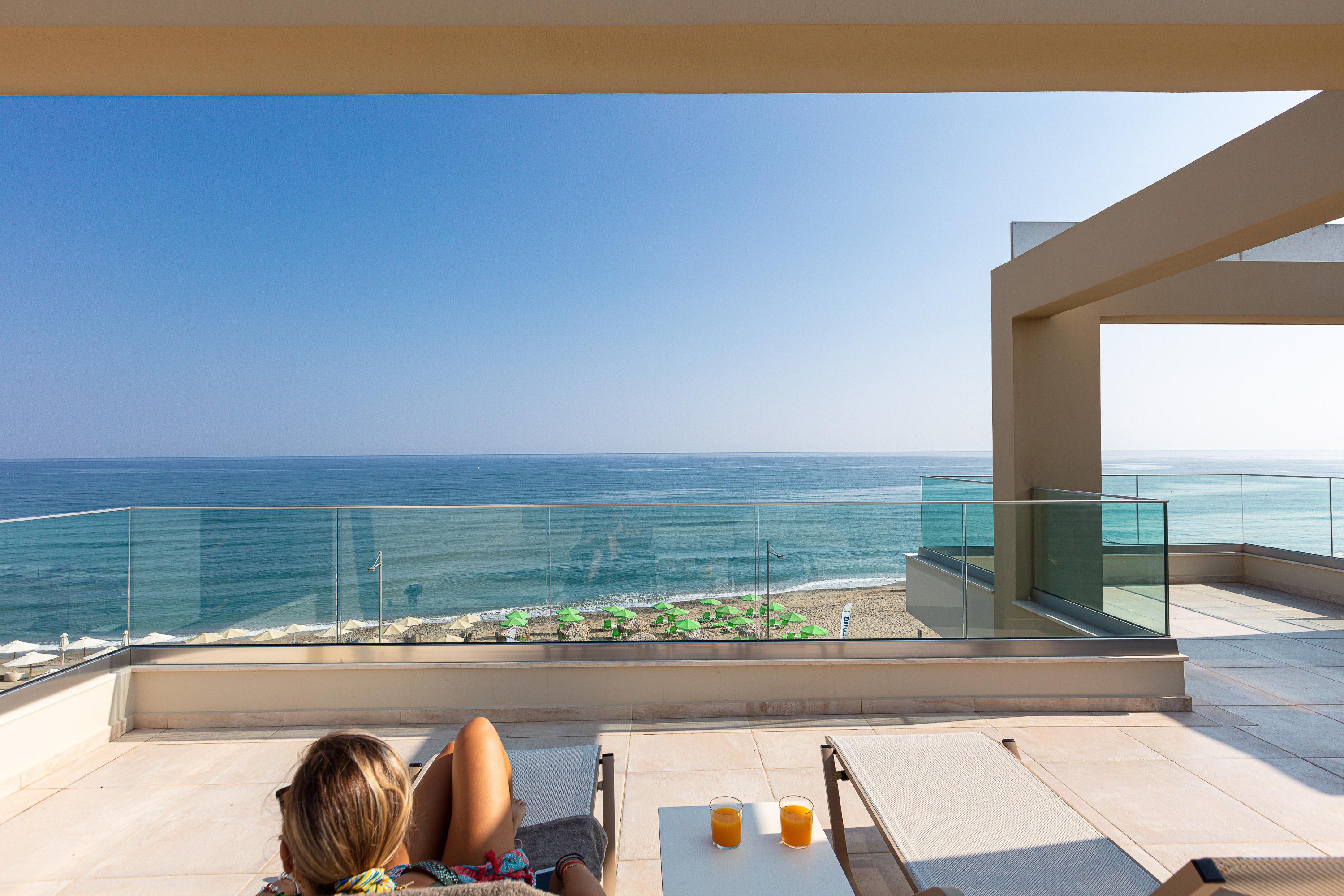 Batis Beach Hotel Ретимно Экстерьер фото