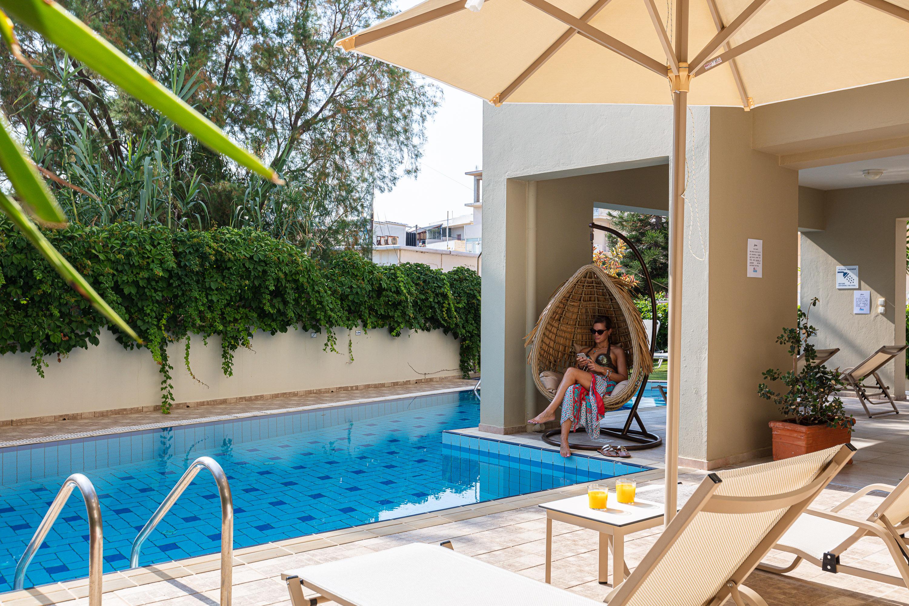 Batis Beach Hotel Ретимно Экстерьер фото
