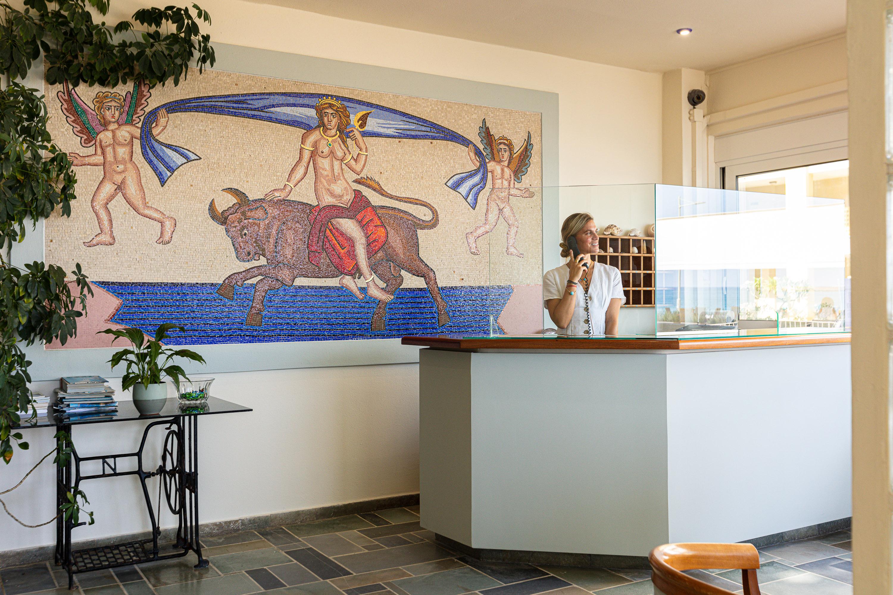 Batis Beach Hotel Ретимно Экстерьер фото
