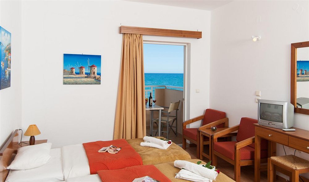 Batis Beach Hotel Ретимно Экстерьер фото